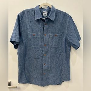 Chevron - Old Navy Short Sleeve button down - Size L